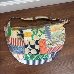 Coach Patchwork Hobo Bag - Multicolor